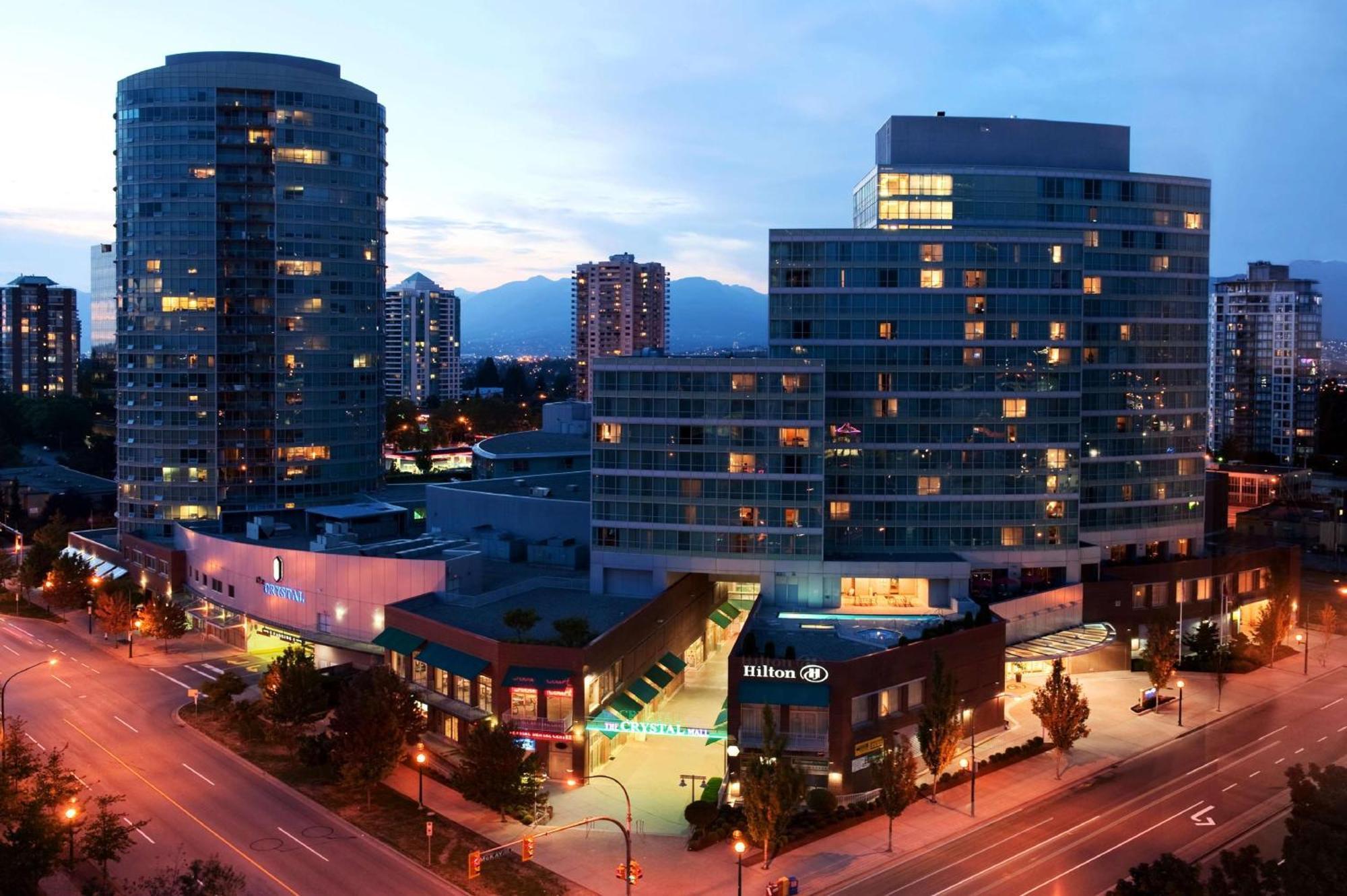 Hilton Vancouver Metrotown Burnaby Exterior foto